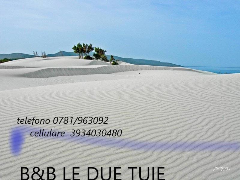 Bed and Breakfast Domos Le Due Tuie Piscinas Zewnętrze zdjęcie
